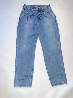 One Teaspoon Streetwalkers High Waist Straight Leg Jeans - Womens Size 28 - Blue